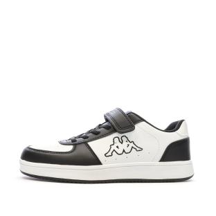 Baskets Noires/Blanches Garçon Kappa Malone pas cher