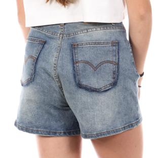 Short Bleu Clair Femme Monday Premium Dirty vue 2
