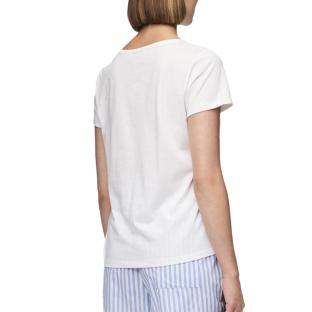Pieces Nanna Camiseta blanca de mujer ver 0