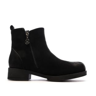 Bottines Noires Femme Chattawak 8-Vamp vue 2