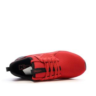 Baskets Noires/Rouge Garçon Kappa San Puerto Lace vue 0