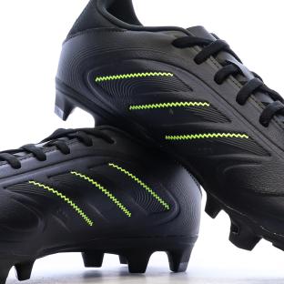 Zapatillas de fútbol negras/amarillas Adidas Copa Pure III Club FG/MG ver 0
