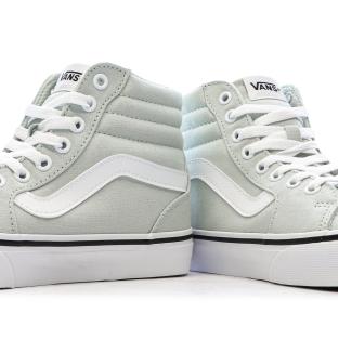Baskets Vertes d'eau Femme Vans Filmore vue 7