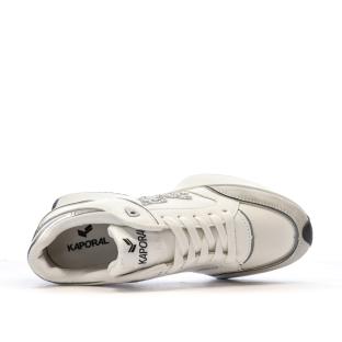 Baskets Blanches/Grises Femme Kaporal Rayonne vue 4