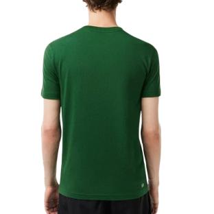 T-shirt Vert Foncé Homme Lacoste TH2042 vue 0