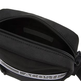 Sac à Bandoulière Noir Homme Lacoste vue 0