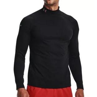 T-Shirt de Sport Noir Homme Under Armour Coldgear pas cher