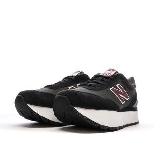 Baskets Noires/Prunes Femme New Balance 515 vue 6