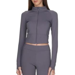 Veste de yoga Grise Femme Soul Studio Basic vue 0