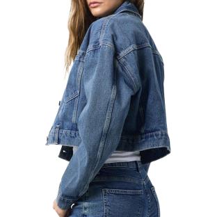 Veste Bleu Femme Noisy May Ronja vue 0
