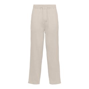 Pantalon Fluide Gaz de coton Beige Homme Only & Sons Onssinus 0158 vue 0