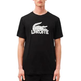T-shirt Noir Homme Lacoste TH2508 vue 0