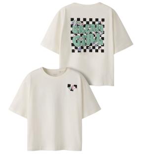 T-Shirt Blanc Fille Name it Tara vue 0