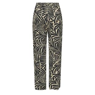 Pantalon Noir/Beige Femme Only Nova Life Palazzo vue 2