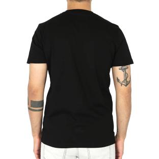 T-shirt Noir Homme Diesel Diegor900 vue 2