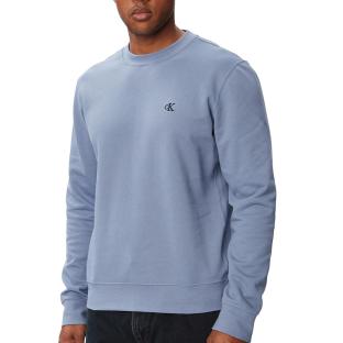 Blaues Herren-Sweatshirt Calvin Klein Jeans Terry 1 Ansicht 0