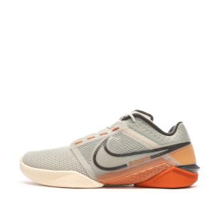 Chaussures Cross training Gris/Orange Homme Nike Zoom Metcon Turbo 2 pas cher