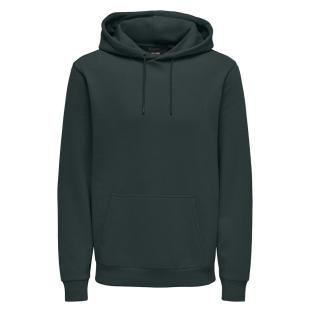 Sweat à Capuche Vert Scarabée Homme Only & Sons Ceres vue 0