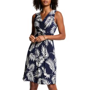 Robe Marine/Blanche Femme Morgan RFLORIA pas cher