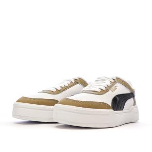 Baskets Blanches/Marron Garçon Puma Muted vue 6