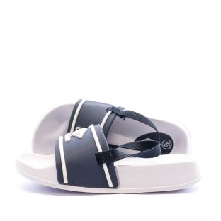 Claquettes Marine/Blanches Garçon Umbro Kocak Elas pas cher