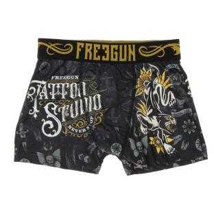 Boxers, Slips Garçon Freegun Boxer Enfant Freegun-tattoo [682c28e16bbfa] pas cher