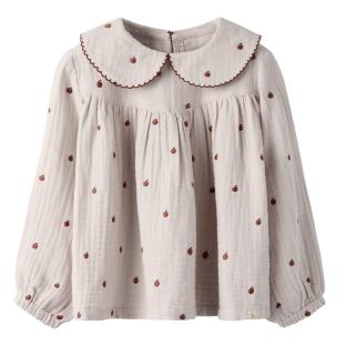 Blouse Rose Fille Lil' Atelier Kamma vue 0