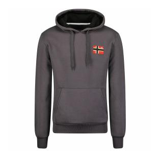 Sweat Gris Homme Geographical Norway Fondant pas cher