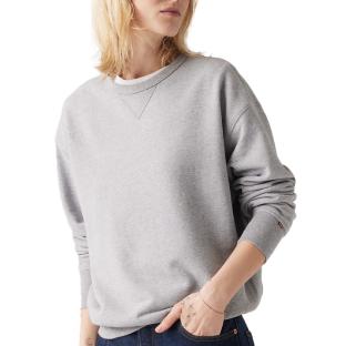 Sweat Gris Femme Levi's Heritage Crew pas cher