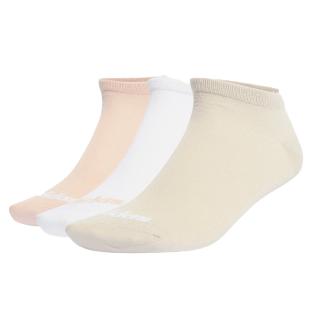 X3 Paires de Chaussettes Rose/Beige Homme Adidas Lin Low vue 0