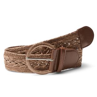 Ceinture en Paille Marron Femme Vero Moda Belt-cognac pas cher