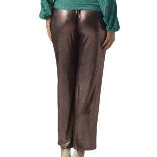 Pantalon Ample Violet Femme Mamalicious vue 0