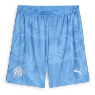 OM Short de Gardien Bleu Ciel Homme Puma 2024/2025 pas cher