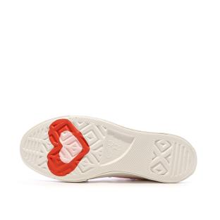 Baskets Roses Clair Femme Converse Chuck 70 vue 5