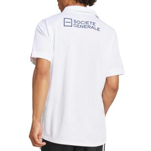 Maillot de rugby Blanc Homme Adidas 2024 vue 2