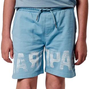 Short Bleu/Craie Garçon Kaporal Obby pas cher