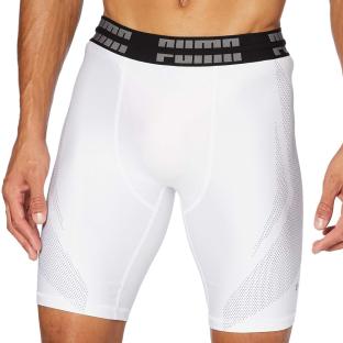 Short de Compression Blanc Homme Puma 9808 pas cher