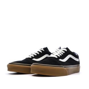 Baskets Noir/Marron Garçon Vans Old Skool vue 6