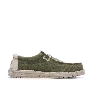 Chaussures Vert Homme Hey Dude Olive vue 0