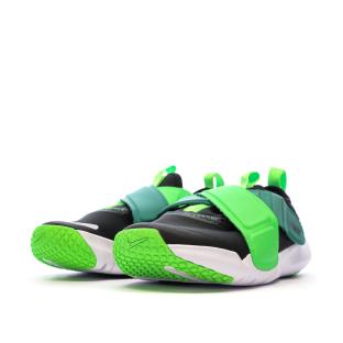 Baskets Noires/Vertes Garçon Nike Flex Advance vue 6