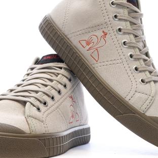 Baskets Beige Homme Le Coq Sportif Tennis Mid Vetra vue 7