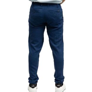 Pantalones de lino azul marino para hombre de Paname Brothers JULIEN ver 0