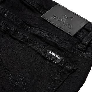 Jean Slim Noir Garçon Kaporal CEGOH vue 0