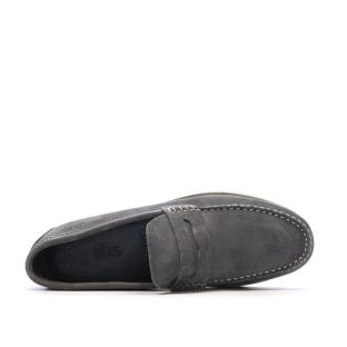 Mocassins Gris Homme TBS PALERME vue 0