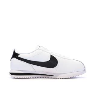 Baskets Blanc/Noir Homme Nike Cortez vue 0