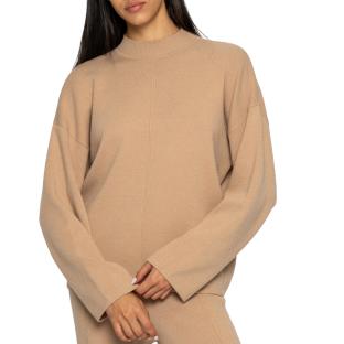 Sweat Beige Femme Soul Studio Knitwear vue 0