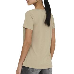 T-Shirt Beige/Doré Femme JDY Dalila vue 0