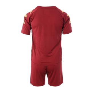 Ensemble de Football Rouge Garçon Kappa Marcelo vue 2