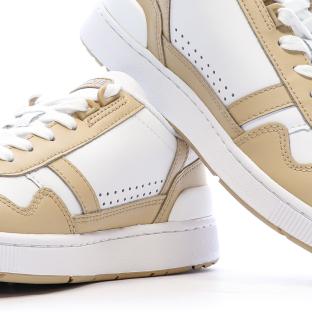 Baskets Blanche/Beige Homme Lacoste T-clip 124 vue 0