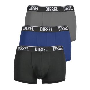 3x Boxers Gris/Bleu Homme Diesel Sebastian vue 0